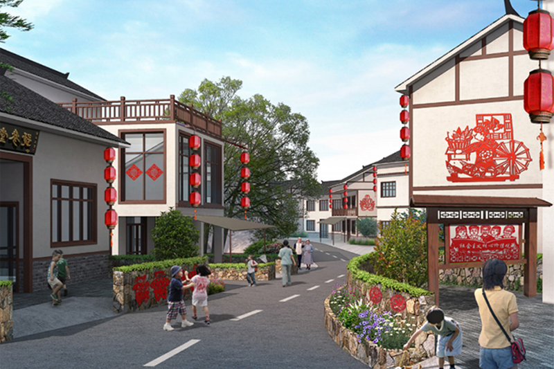 剪纸艺术街区